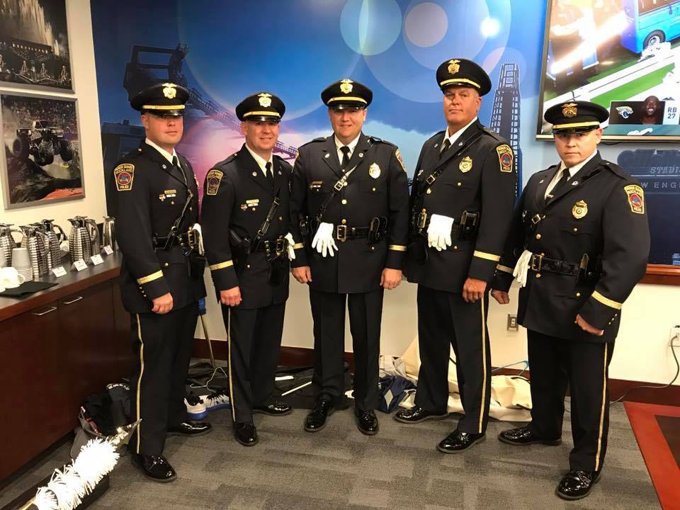 Five Members of the Honor Guard